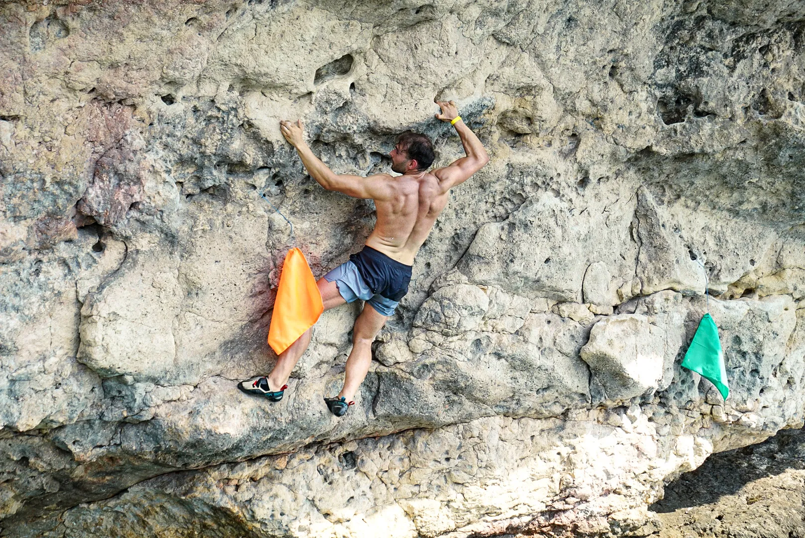 Deep Water Soloing in Oman — Climbing Above the Water in Muscat — 9