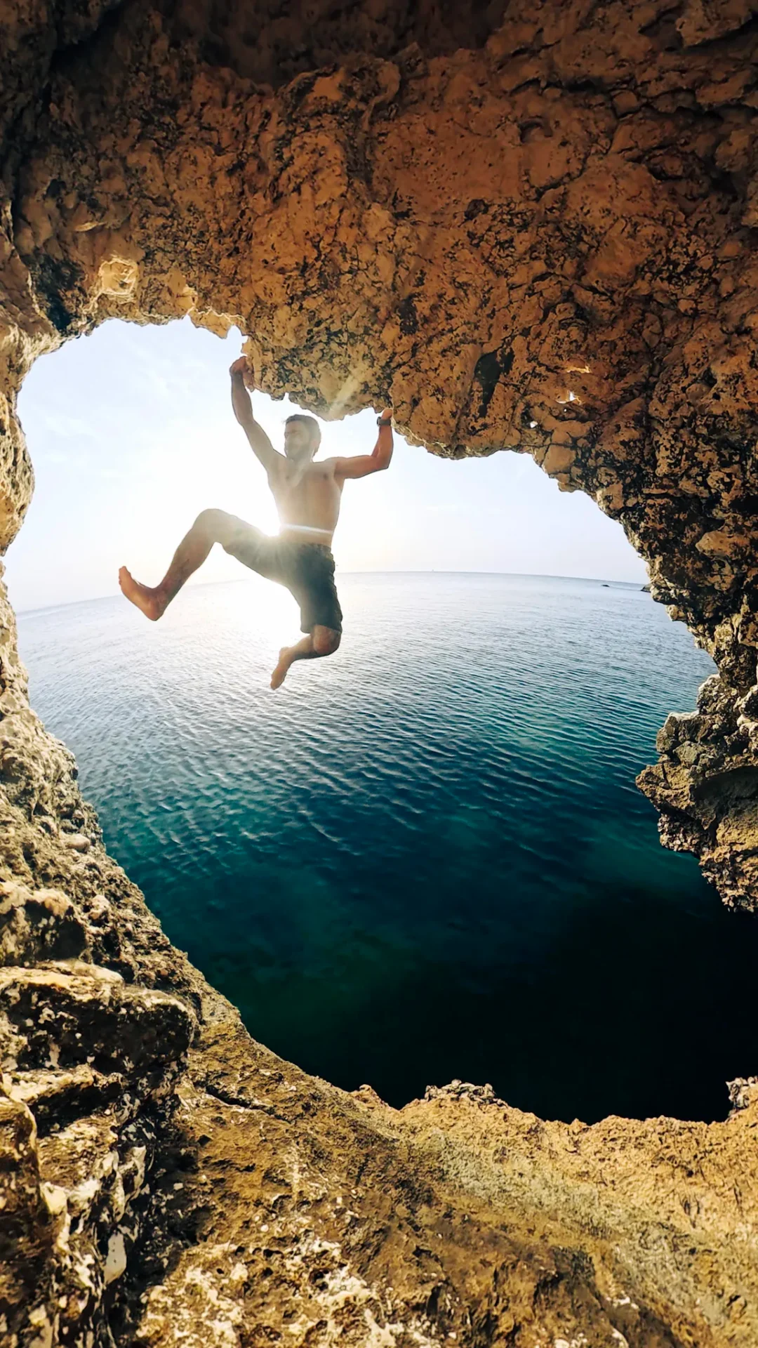 Deep Water Soloing in Oman — Climbing Above the Water in Muscat — 6