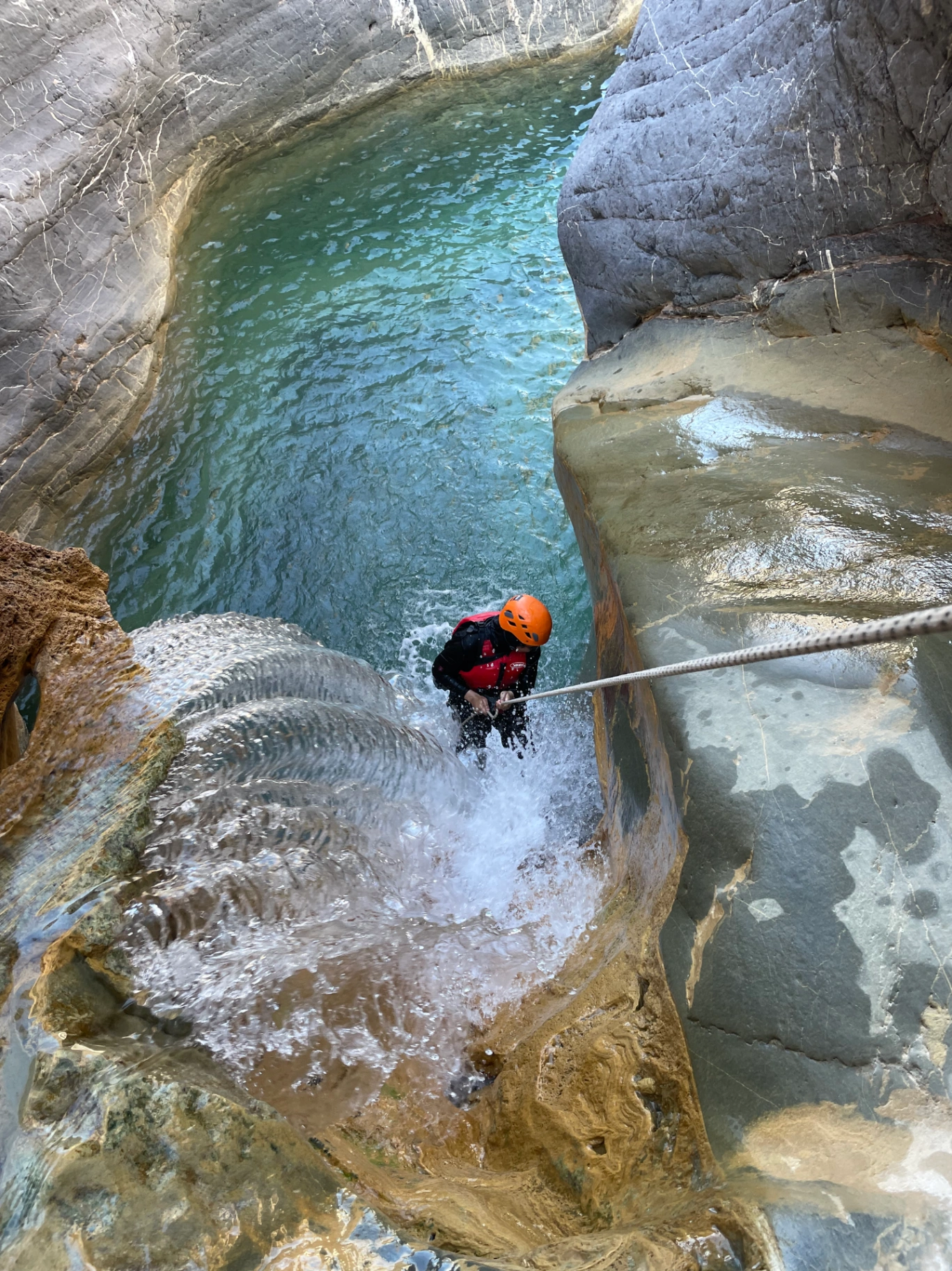Canyoning in Wadi Hatt — One-Day Canyon near Bald Sayt — 6